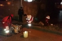 امدادرسانی در ۹ استان گرفتار توفان و سیل